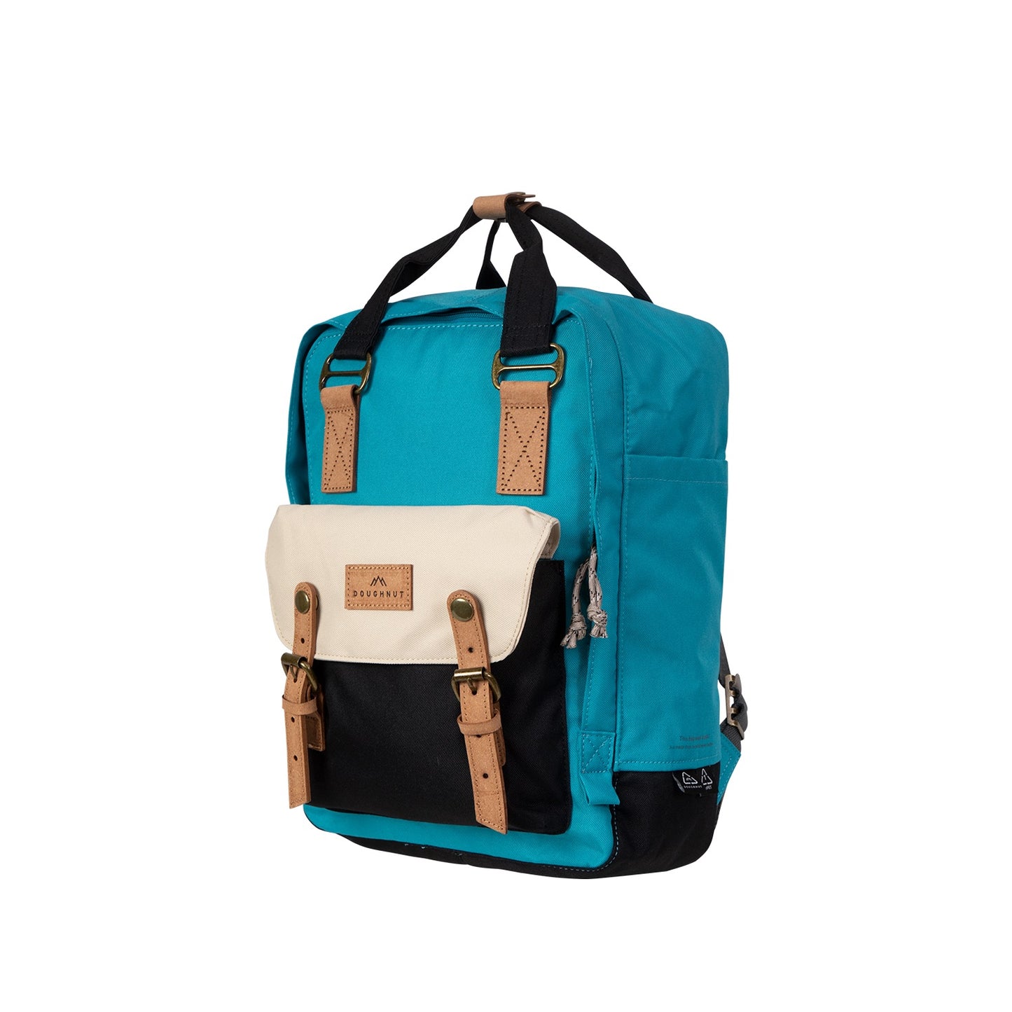 Doughnut Macaroon Reborn III Serisi Gök Mavisi X Krem Unisex Sırt Çantası