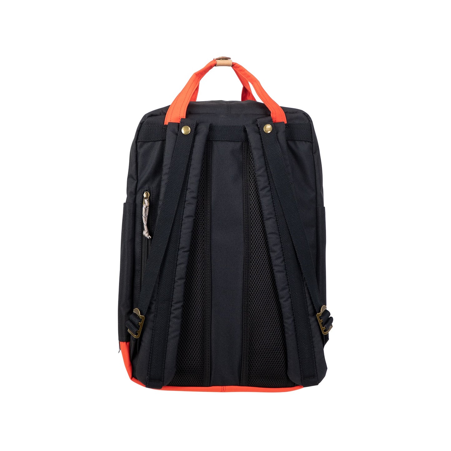 Doughnut Macaroon Large Reborn III Serisi Siyah X Turuncu Unisex Sırt Çantası