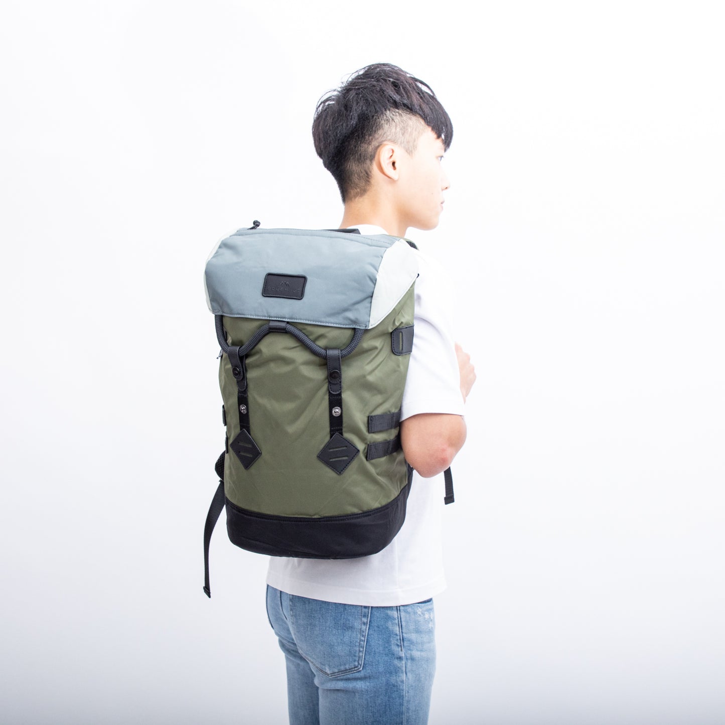 Doughnut Colorado Go Wild Serisi Haki X Gri Unisex Sırt Çantası