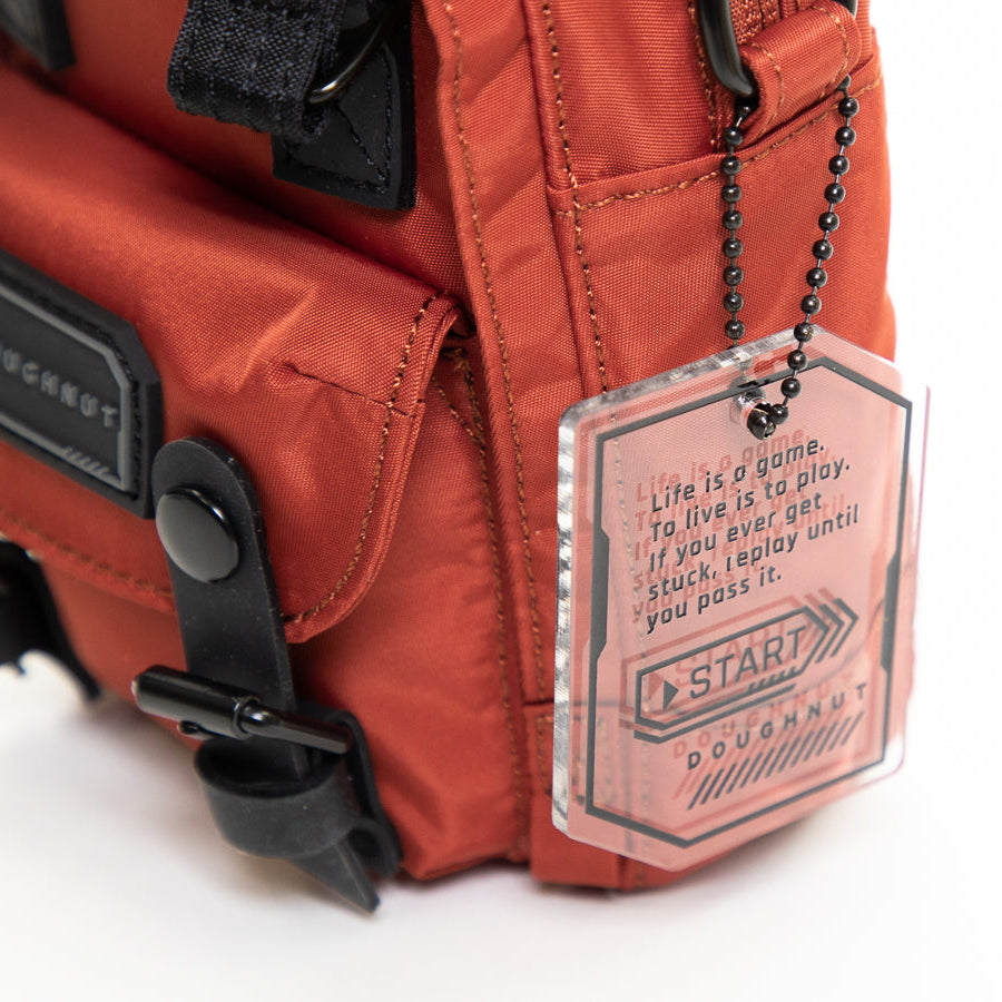 Doughnut Macaroon Tiny Gamescape Serisi Blood Orange Unisex Omuz Çantası