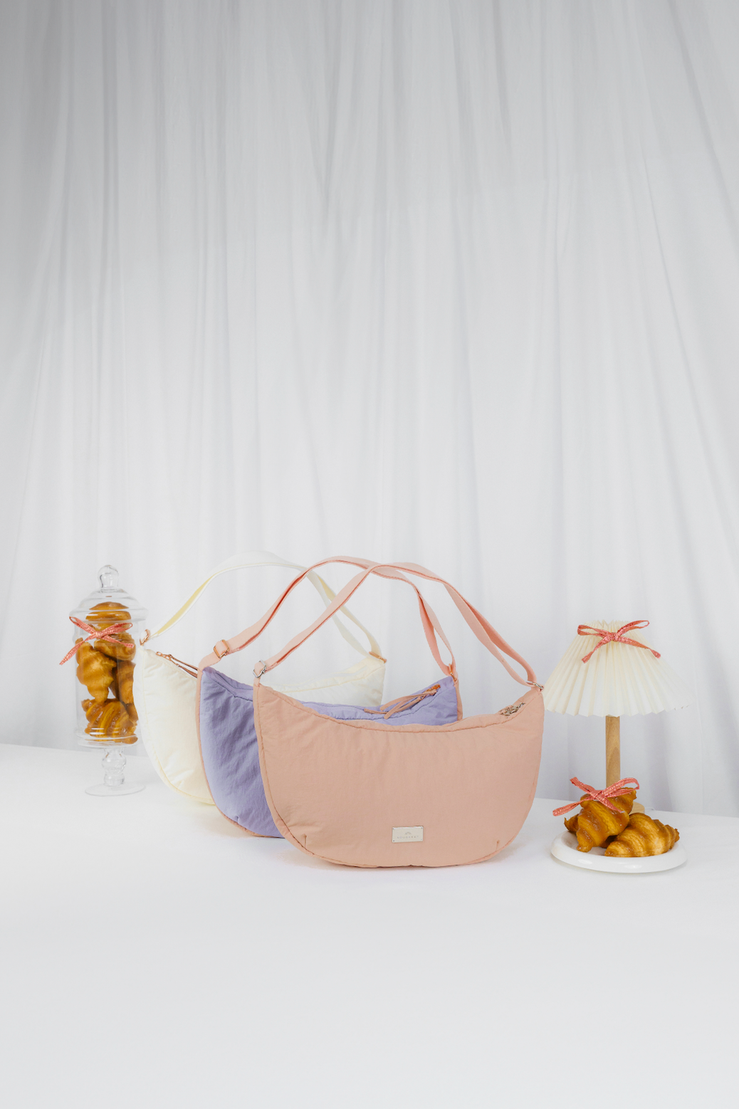 Doughnut Eclair Softies Serisi Lila Unisex Omuz Çantası