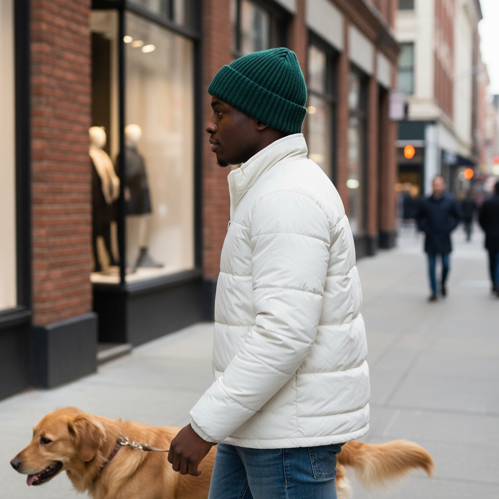 e-fash W1 Yünlü Bere Orman Yeşil