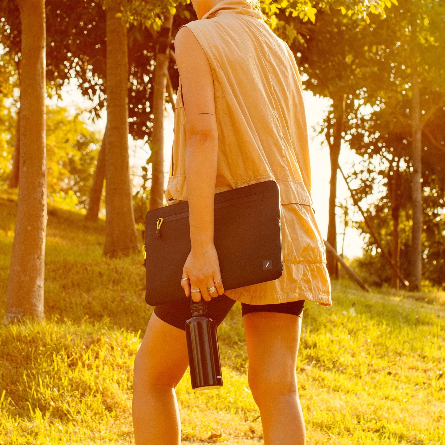 Native Union ULTRALIGHT SLEEVE FOR MACBOOK 13" BLACK Laptop Kılıfı