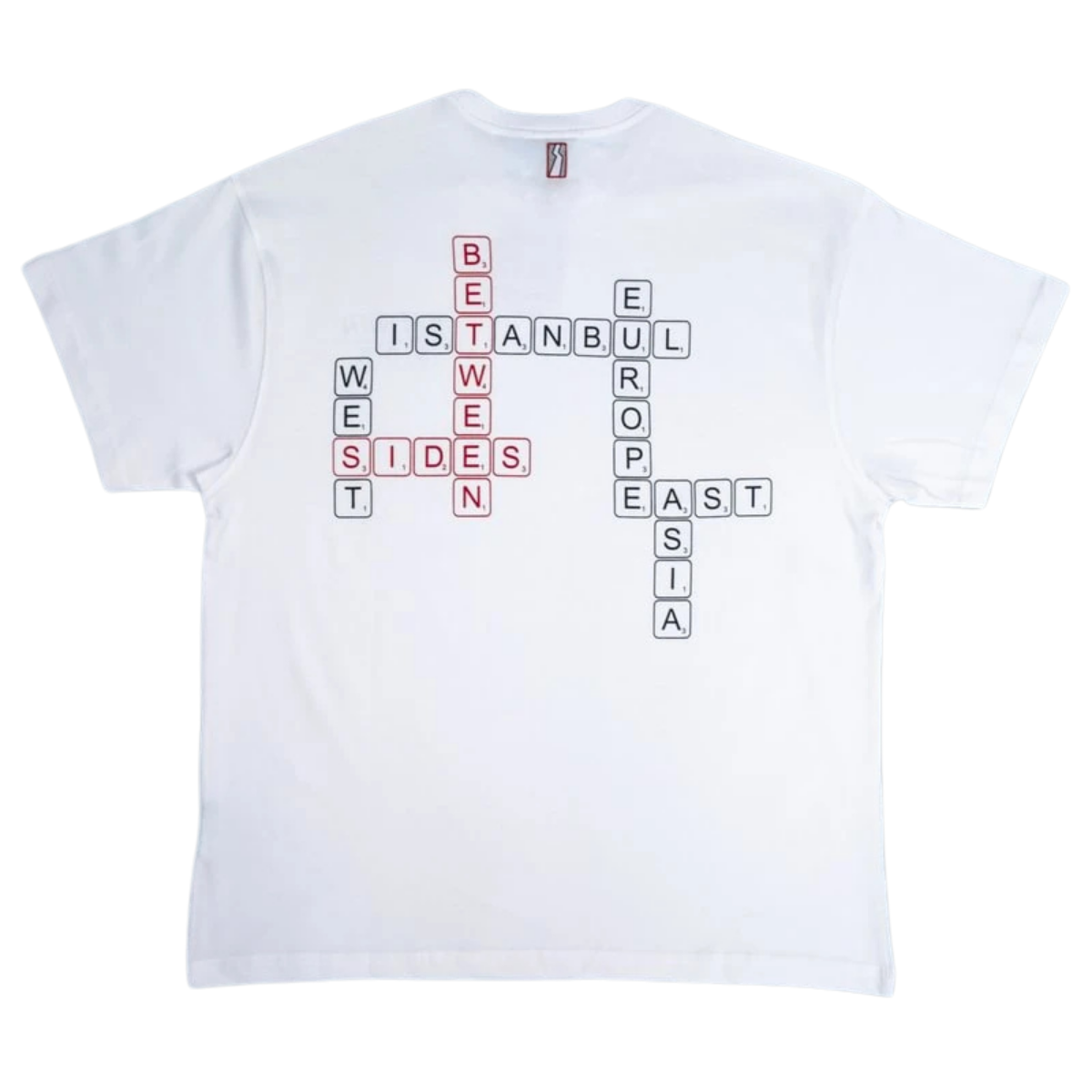 Between Sides GT-Words T-Shirt Beyaz