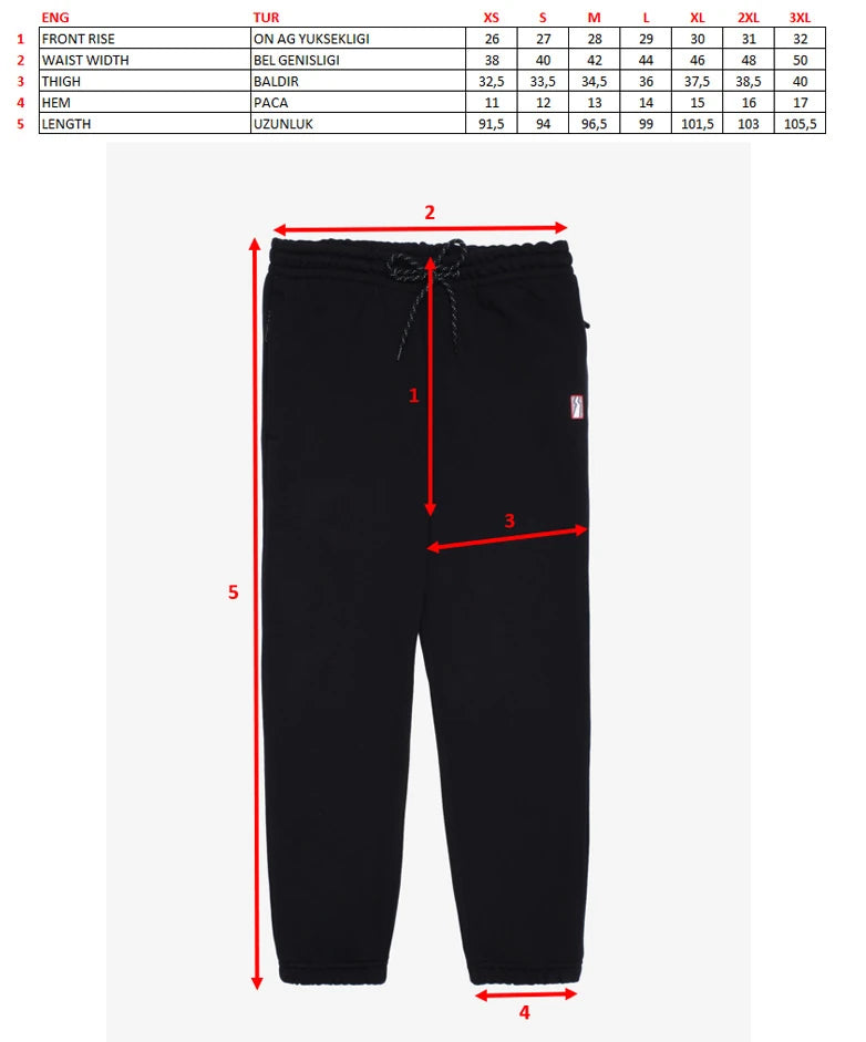 Between Sides Sweatpant Black
