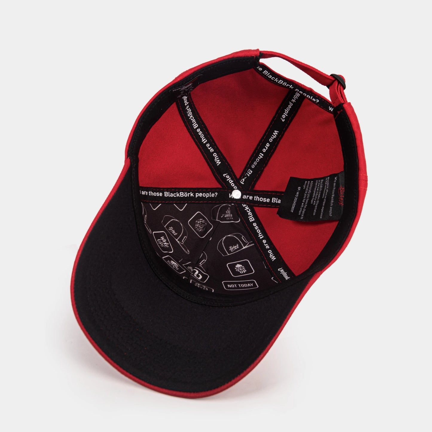 BlackBörk Kırmızı Baseball Şapka