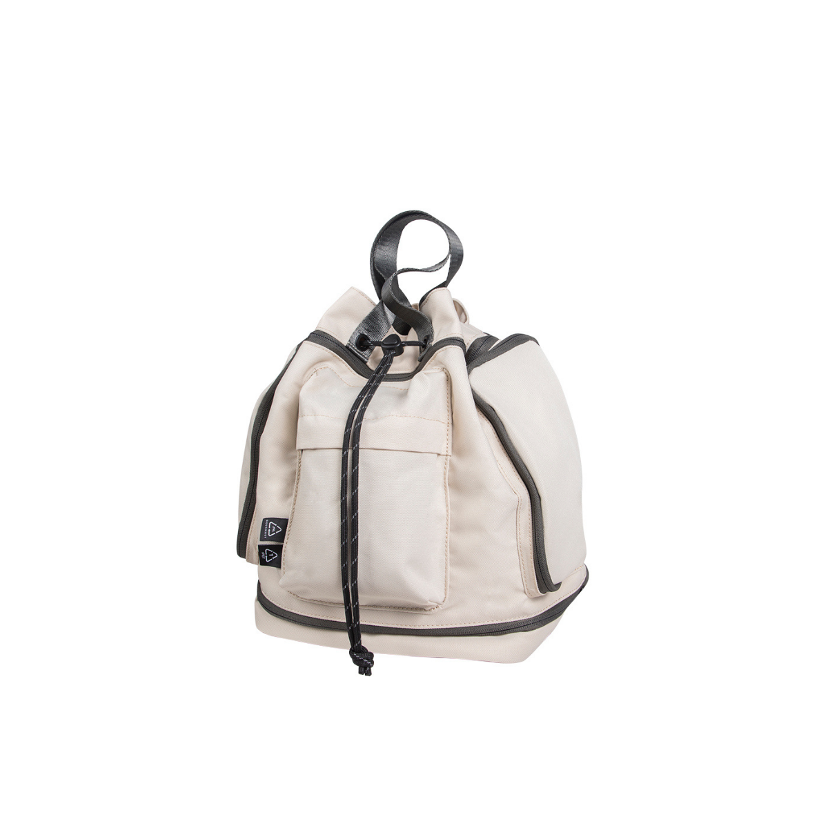 Doughnut Pyramid Nomad Serisi Krem Unisex Omuz Çantası