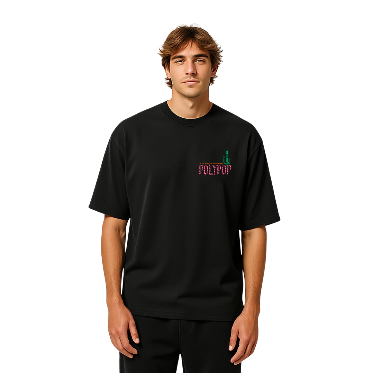 Polypop Lucid Dreams Siyah Unisex T-Shirt