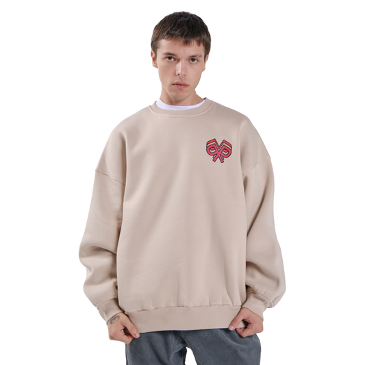 Polypop Home Bej Unisex Sweatshirt