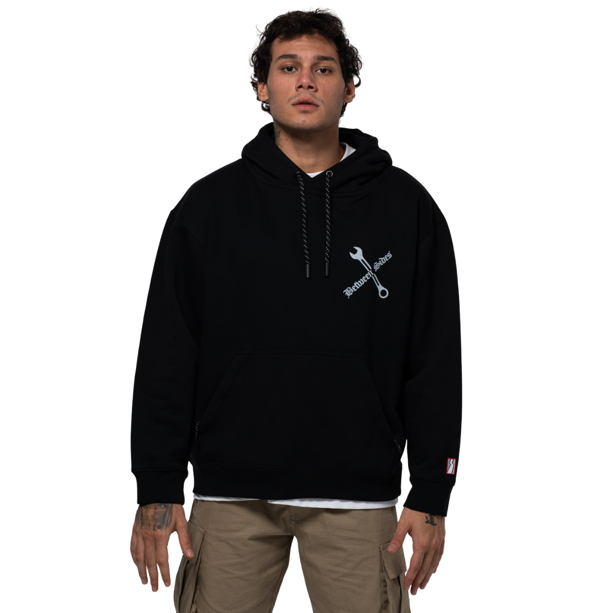 Between Sides GH-Kolay Hoodie Siyah