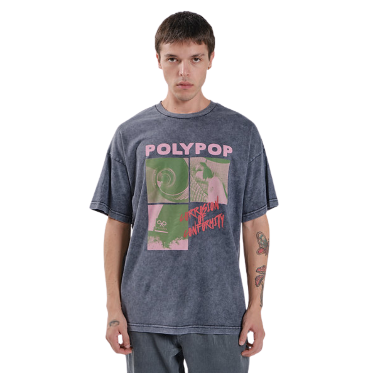 Polypop "C.O.C." Oversize Boxy Fit T-Shirt