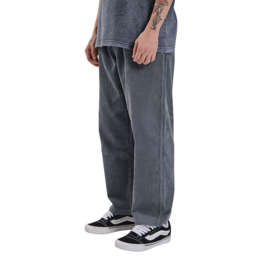 Polypop Gri Corduroy Unisex Pantolon