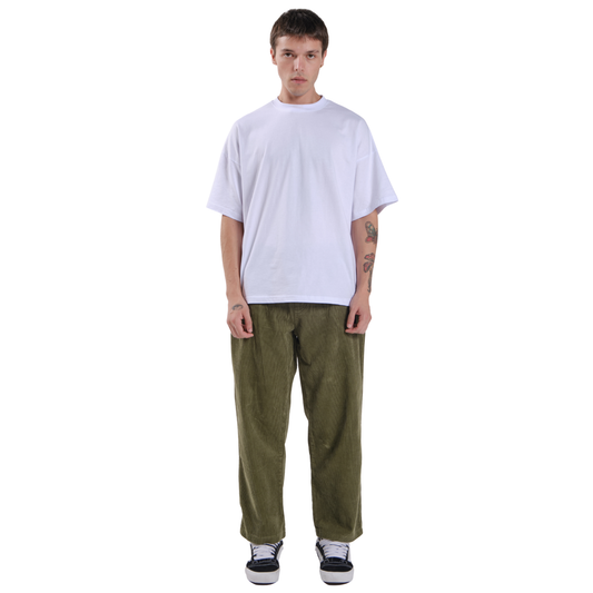 Polypop Yeşil Corduroy Unisex Pantolon