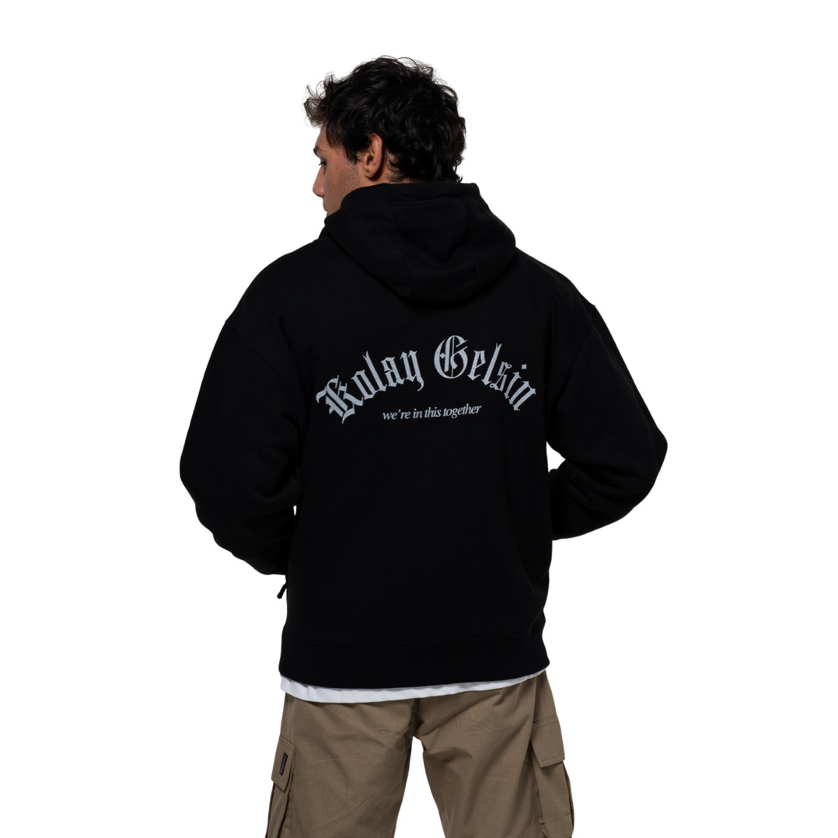 Between Sides GH-Kolay Hoodie Siyah