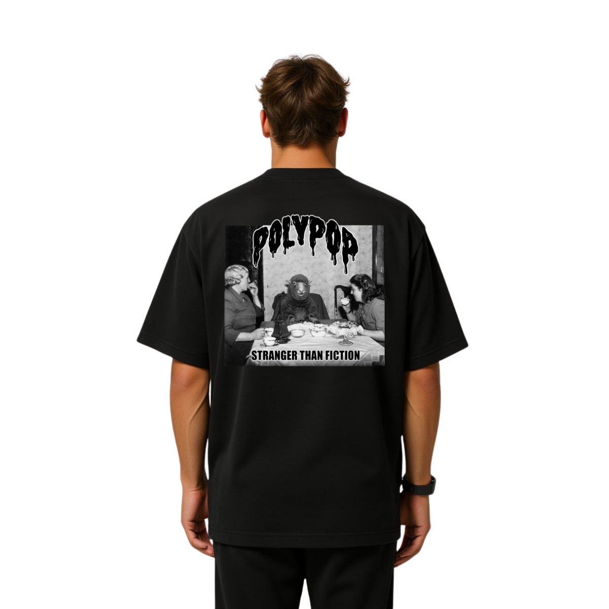 Polypop Dolly Siyah Unisex T-Shirt