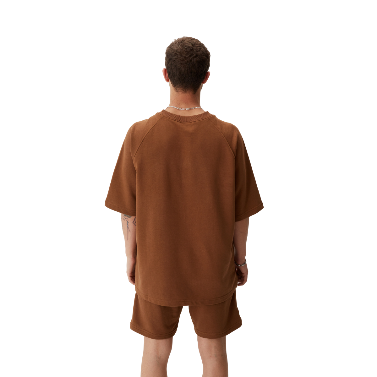 Polypop Kahve Oversize Heavy Unisex T-Shirt