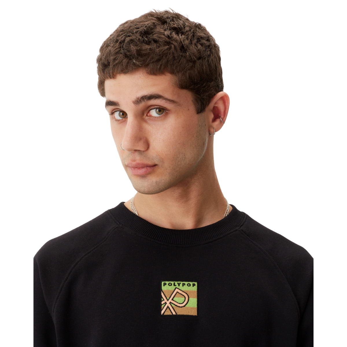 Polypop Siyah Oversize Heavy Unisex T-Shirt