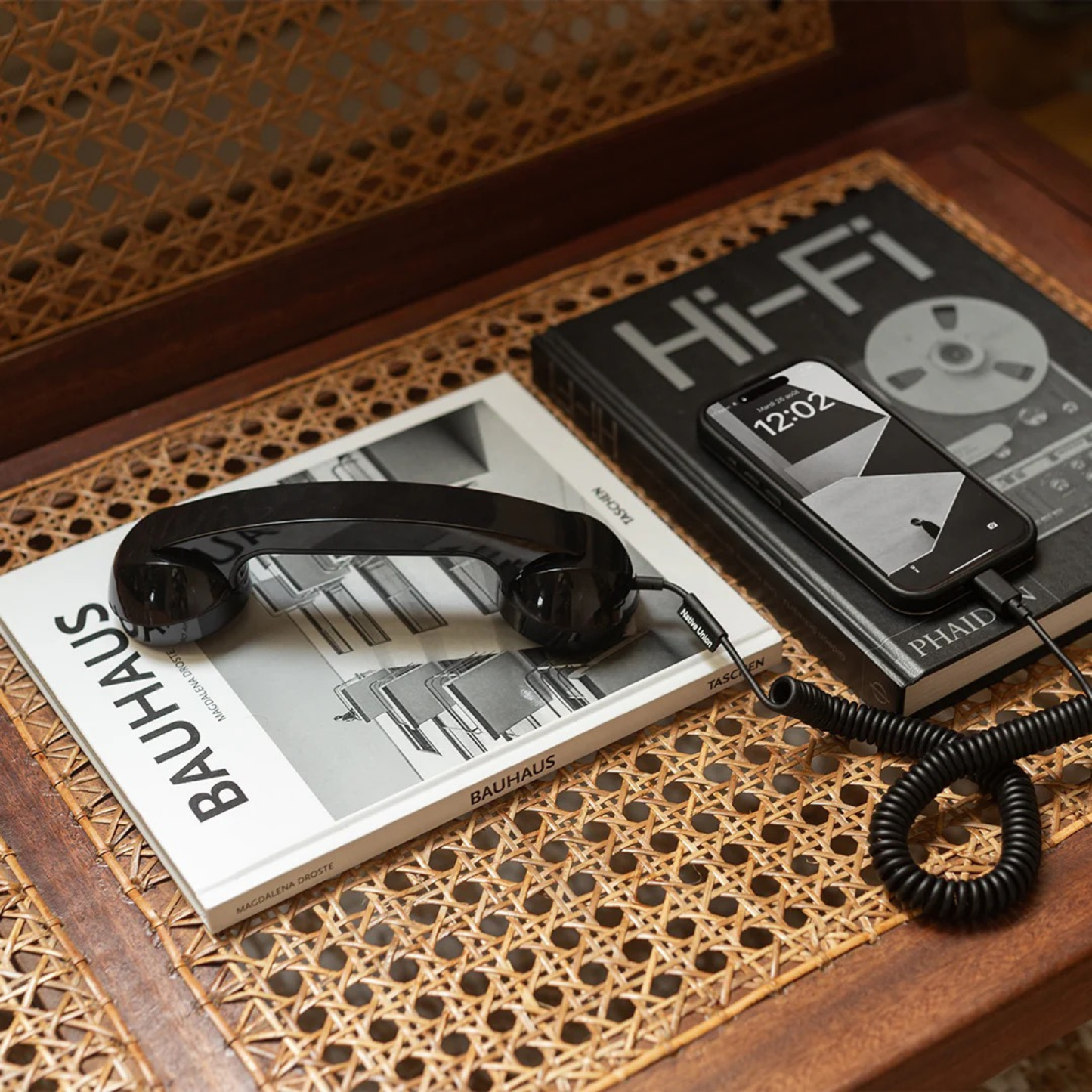 Native Union POP Phone Siyah I Retro Ahizeli