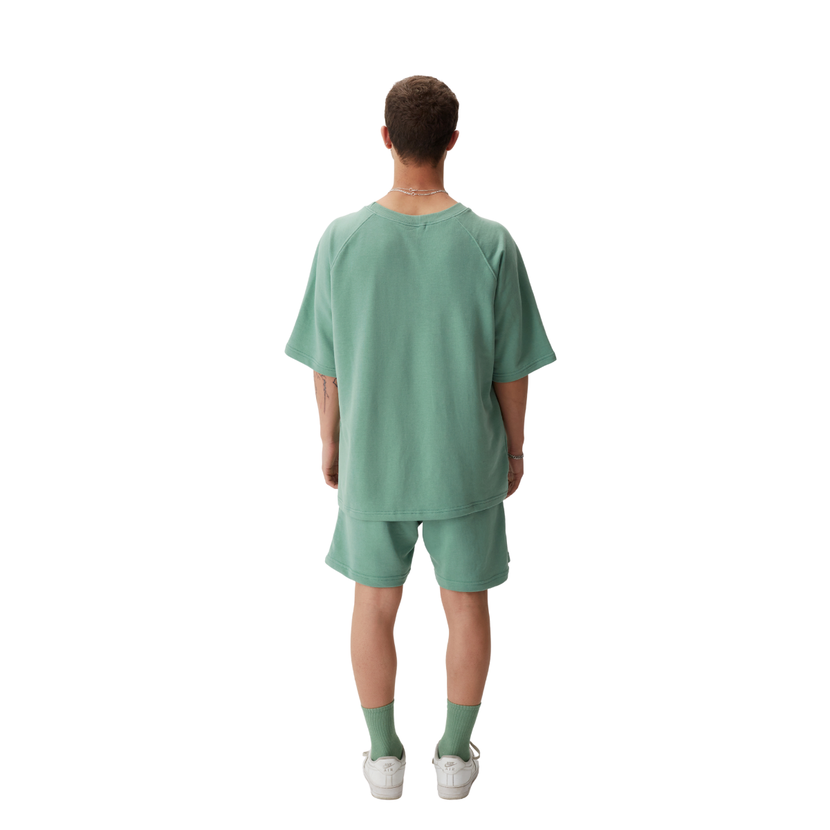 Polypop Yeşil Oversize Heavy Unisex T-Shirt