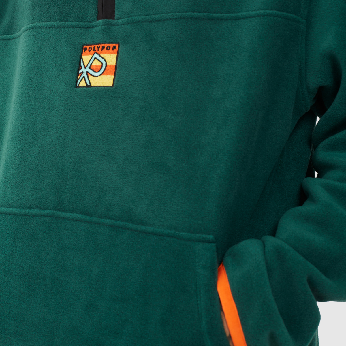 Polypop Yeşil/Sarı Unisex Polar
