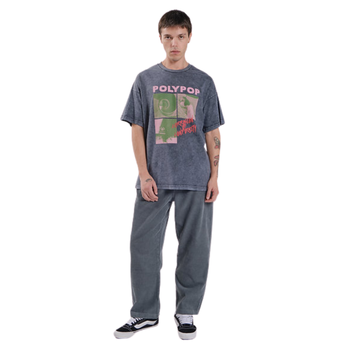 Polypop "C.O.C." Oversize Boxy Fit T-Shirt