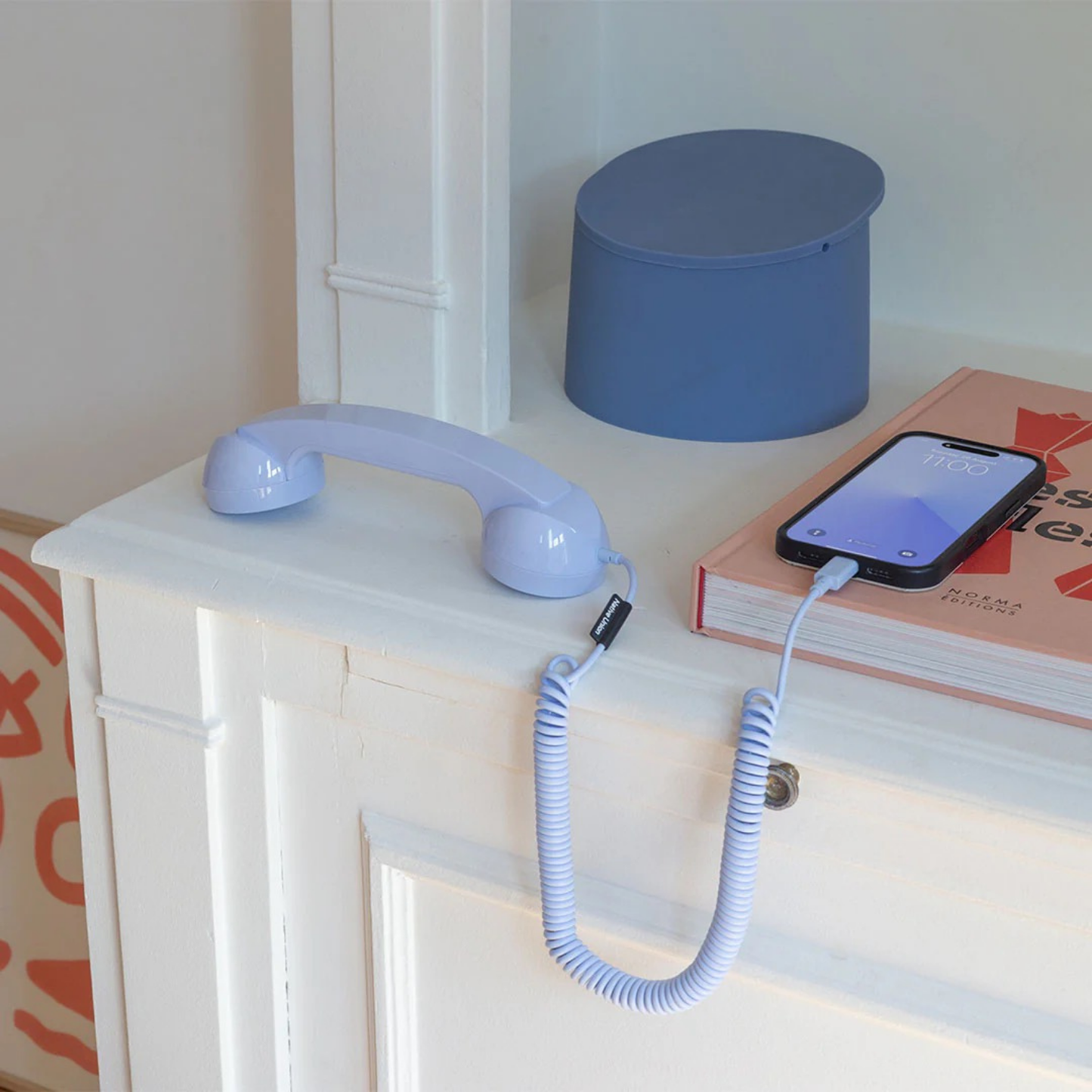 Native Union POP Phone Açık Mavi I Retro Ahizeli