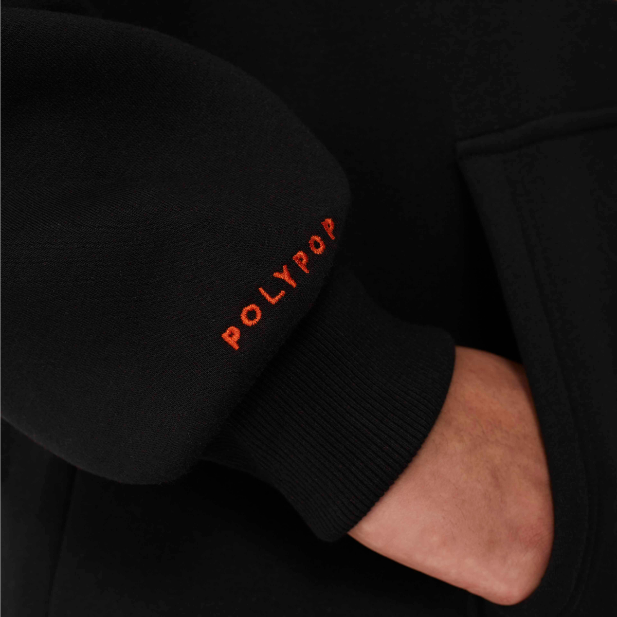 Polypop Juice Siyah Unisex Hoodie