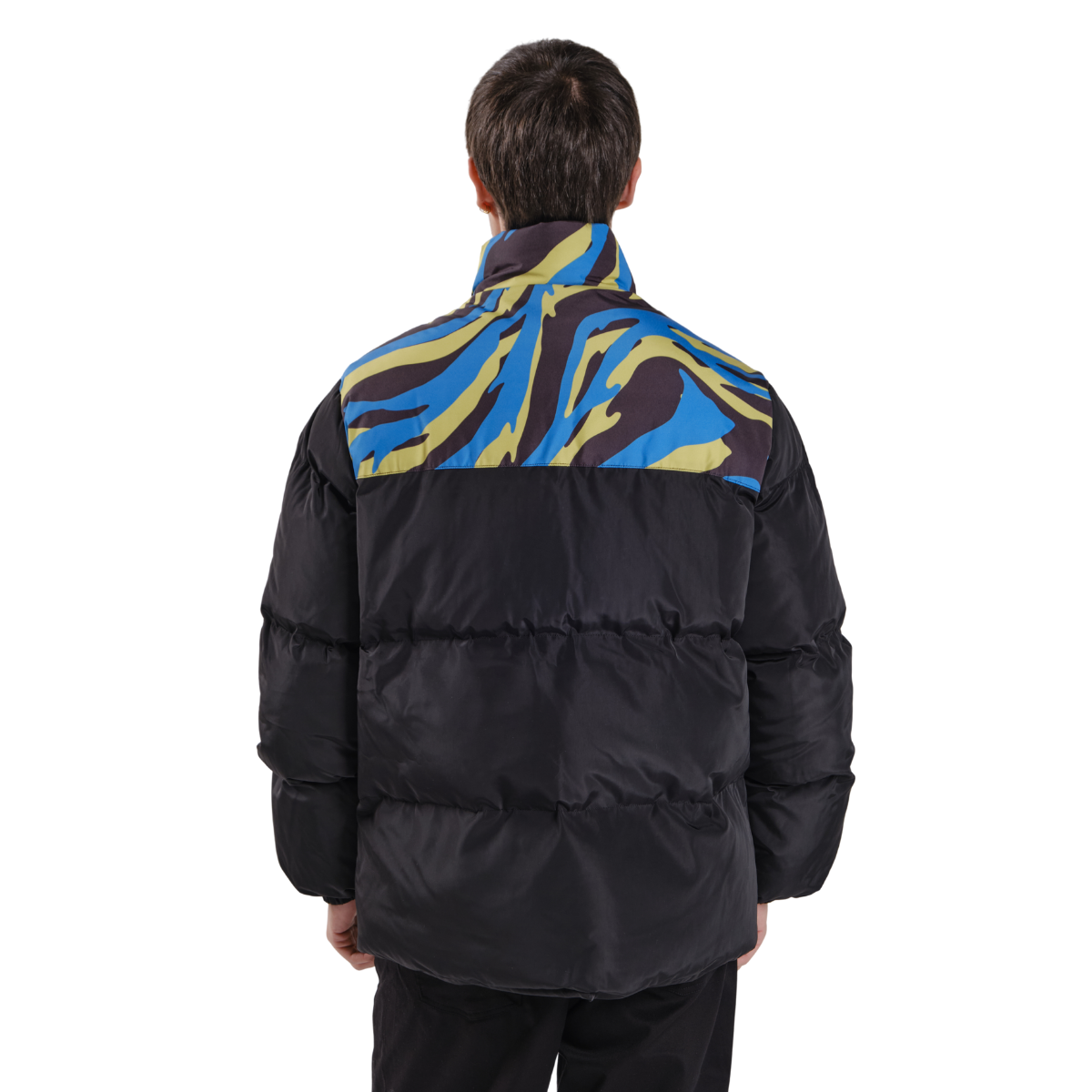 Polypop Tigra Puffer Mont Siyah Unisex