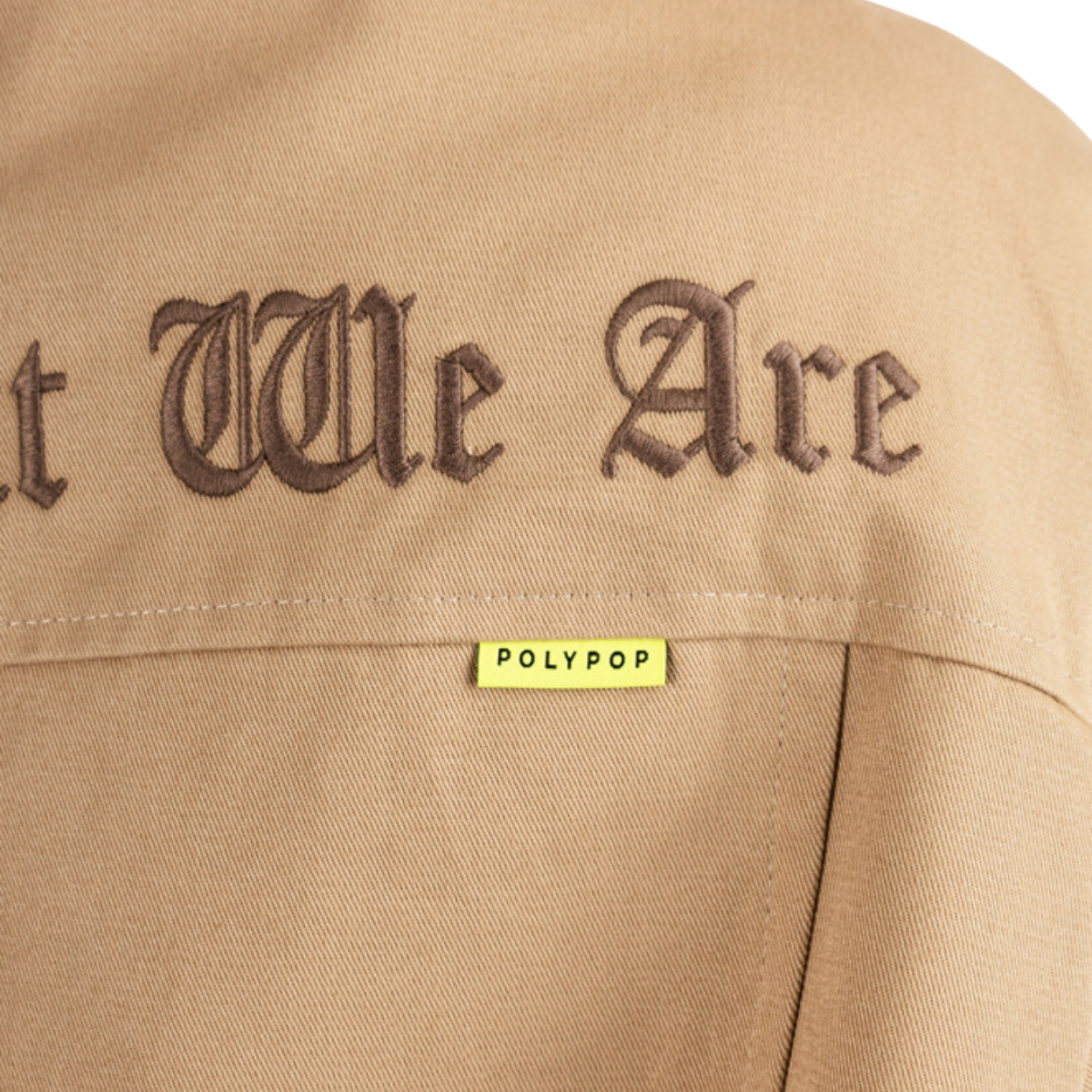 Polypop WAWWA Gabardin Krem Ceket Unisex