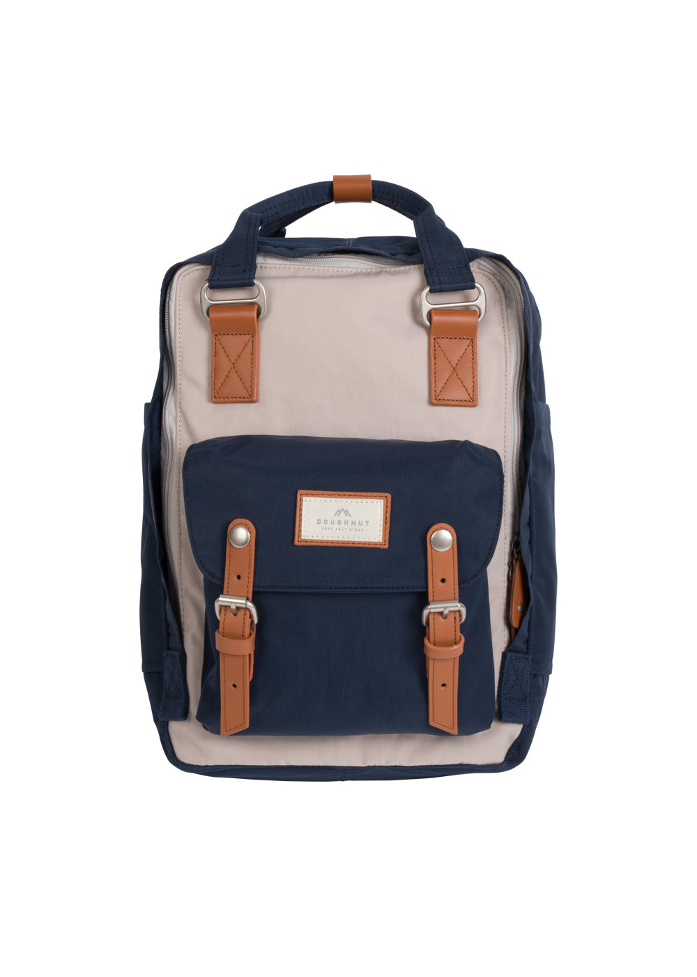 Doughnut Macaroon Ivory X Navy Unisex Sırt Çantası