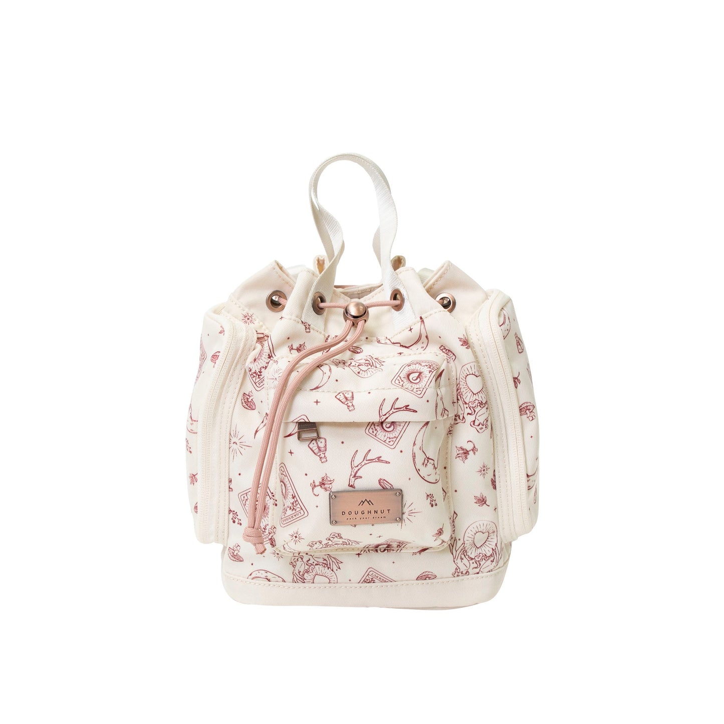 Doughnut Pyramid Tiny Mystic Club Serisi Cream X Brick Unisex Omuz Çantası