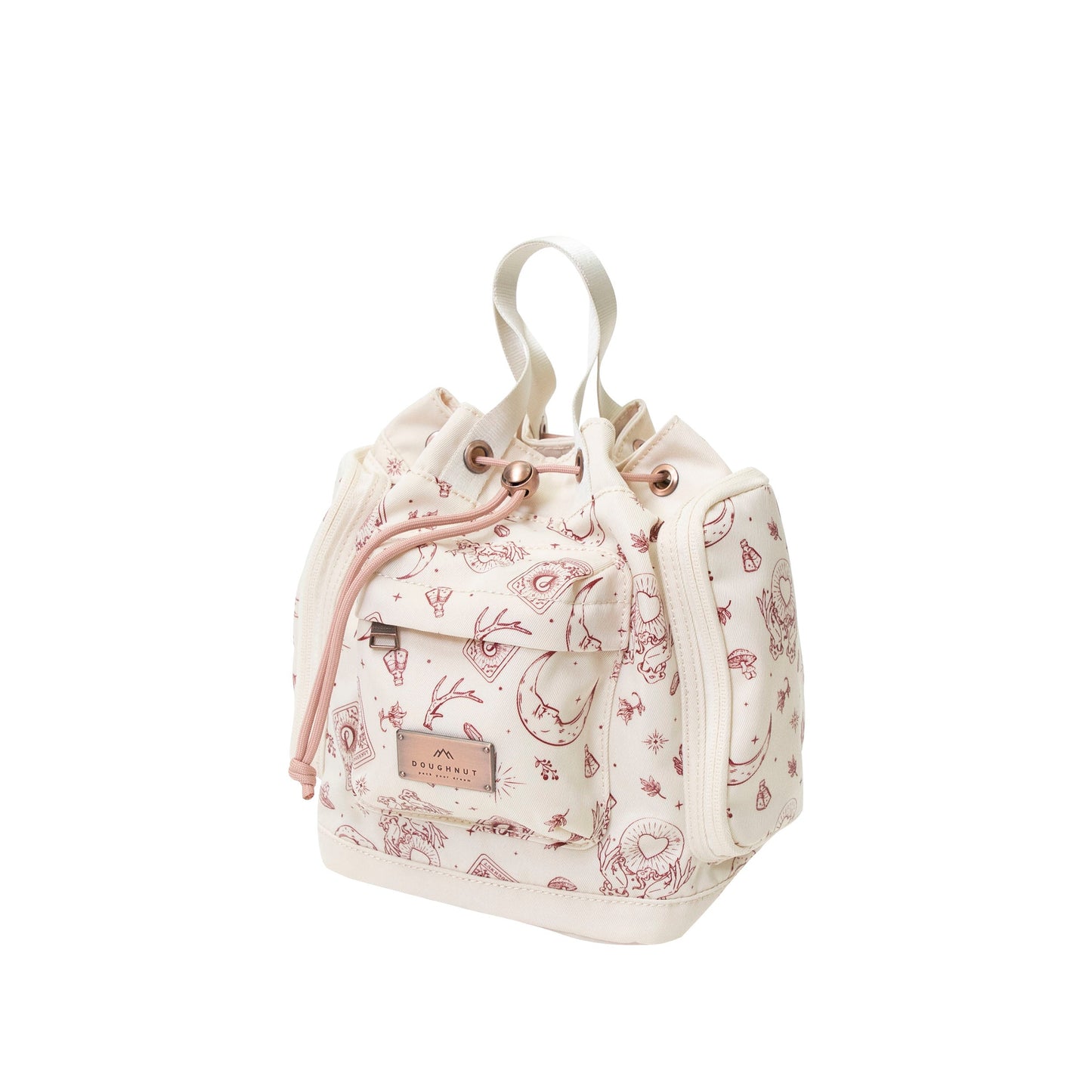 Doughnut Pyramid Tiny Mystic Club Serisi Cream X Brick Unisex Omuz Çantası