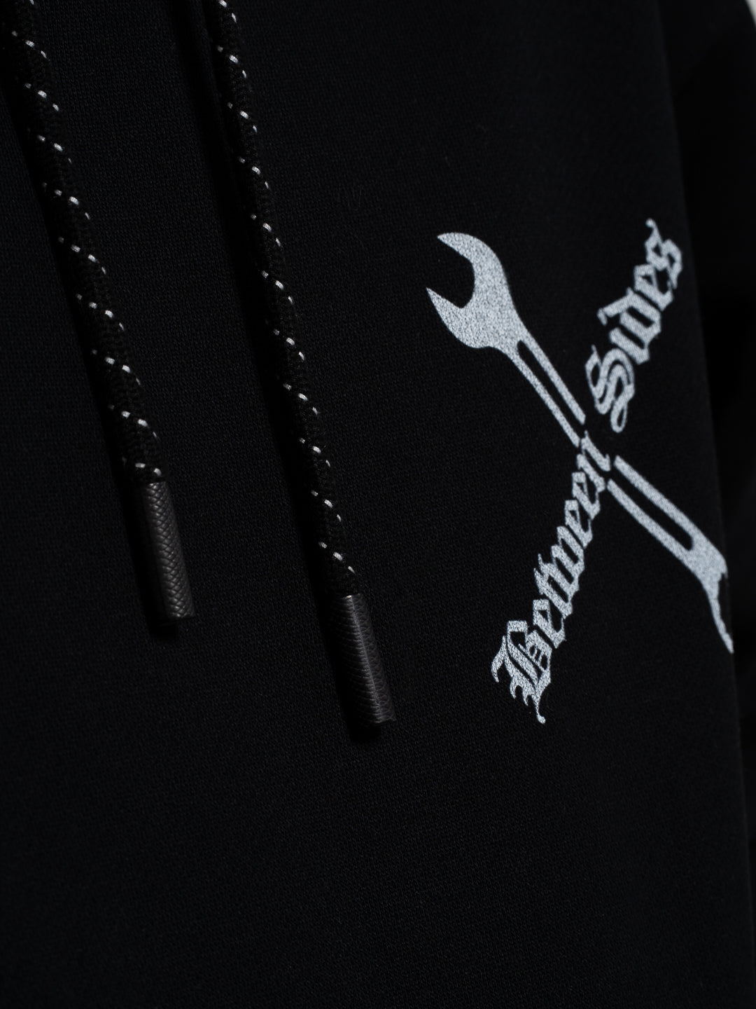 Between Sides GH-Kolay Hoodie Siyah