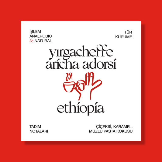 Ethiopia - Yirgacheffe Aricha Adorsi 250 GR