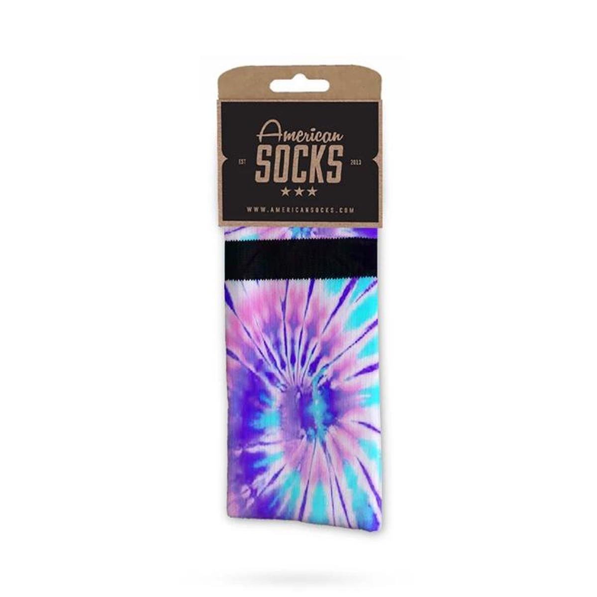 American Socks Tie Dye Trippin Mid High Unisex Çorap