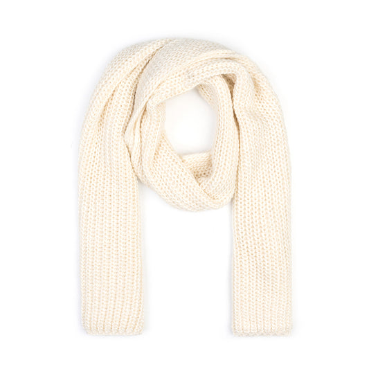 e-fash W1 Yünlü Atkı Krem