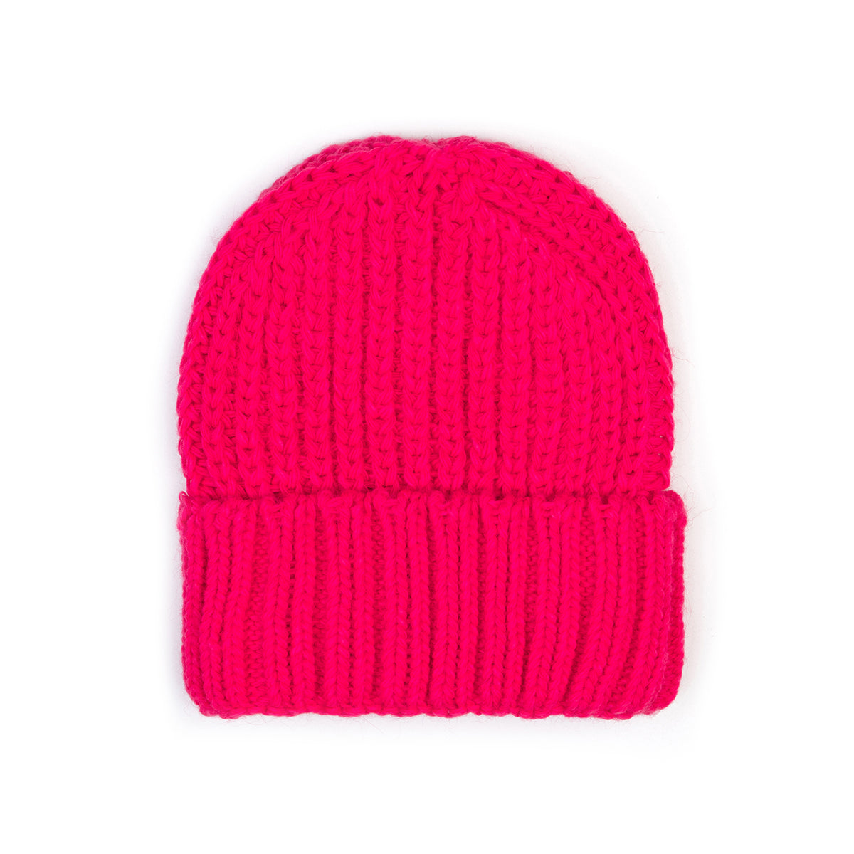 e-fash W1 Yünlü Bere Parlak Pembe