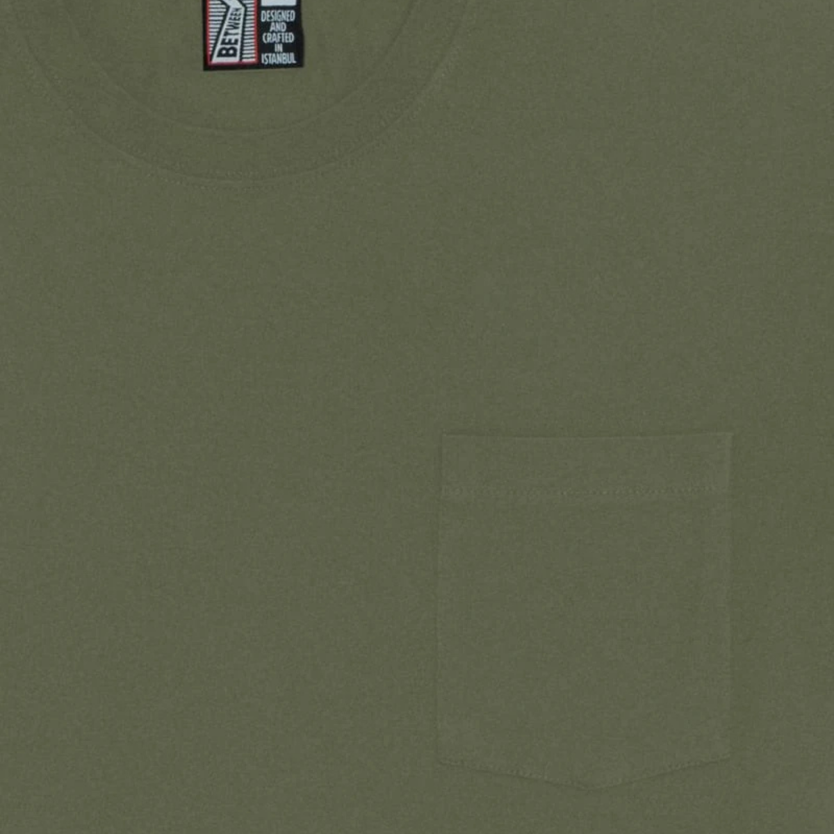 Between Sides Pocket Tee T-Shirt Haki