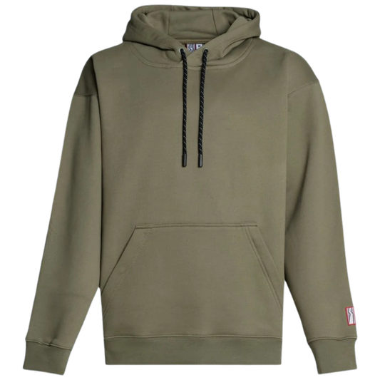 Between Siden Hoodie Khaki