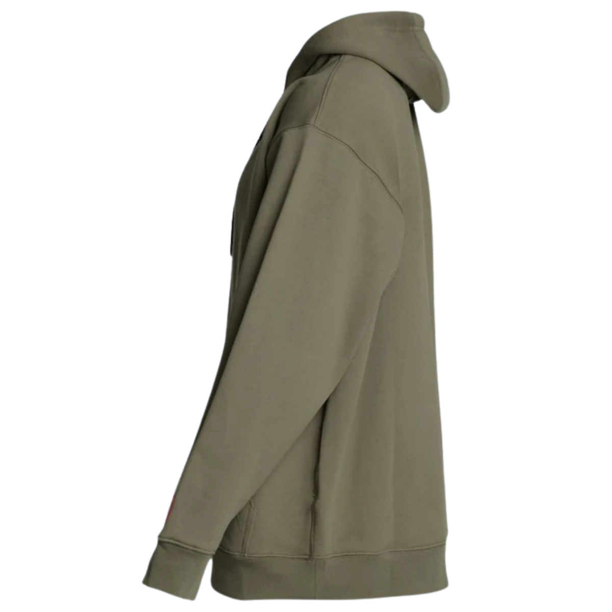 Between Siden Hoodie Khaki