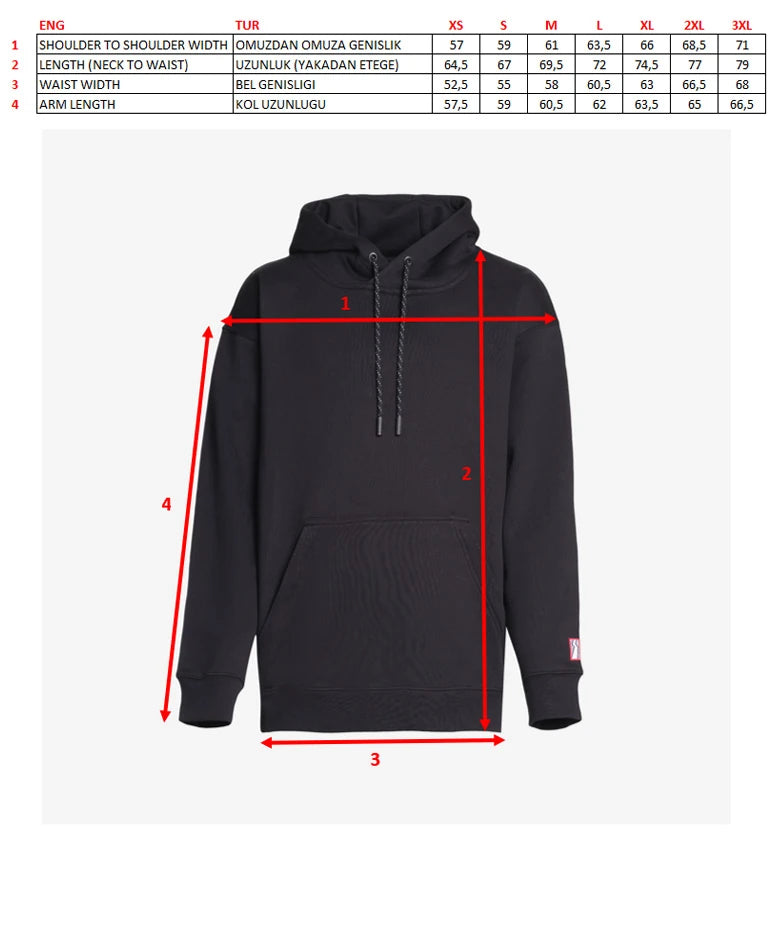 Between Siden Hoodie Khaki