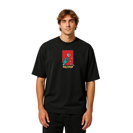 Polypop Love Me Not Siyah Unisex T-Shirt