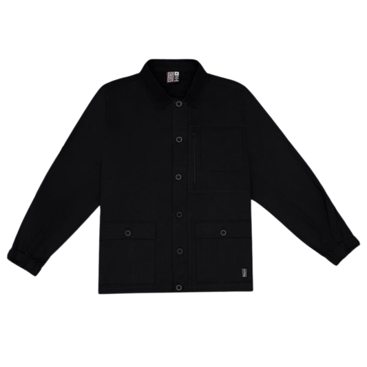 Between Sides Overshirt Black