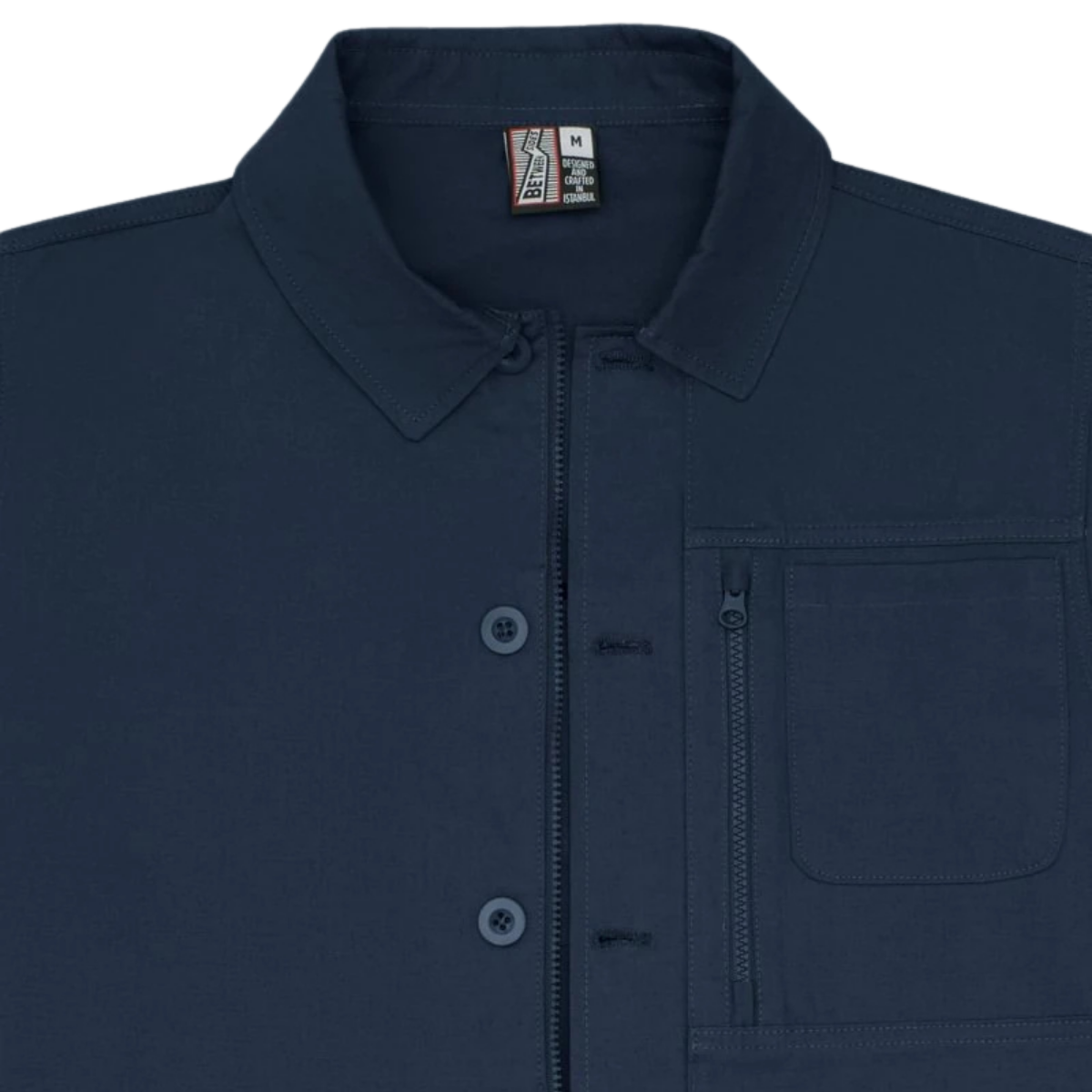 Between Sides Overshirt Navy