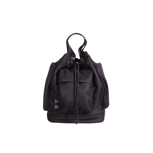 Doughnut Pyramid Nomad Serisi Siyah Unisex Omuz Çantası